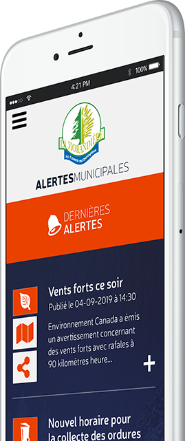 Alertes - Municipalité de La Morandire
